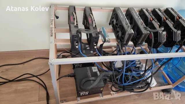 Mining rig Копачка 8GB, снимка 7 - Видеокарти - 46910164