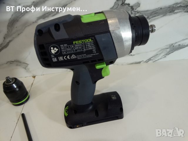 TOP Оферта 2023 Festool TDC 18/4 / 5.0 Ah - Четерискоростен винтоверт, снимка 9 - Други инструменти - 46678549