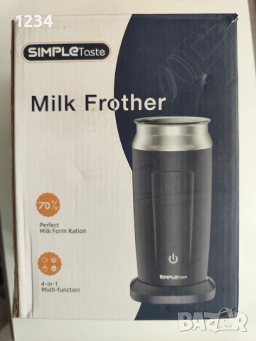 Уред за разпенване на мляко