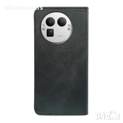 Кожен калъф Портфейл за Realme GT 8 Pro 5G- Телешка текстура, Магнит, 3 сл. за карти, Стойка, вкл. П, снимка 13 - Калъфи, кейсове - 52748082