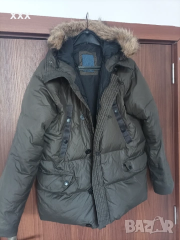 Zara пухено яке, снимка 2 - Якета - 53573853