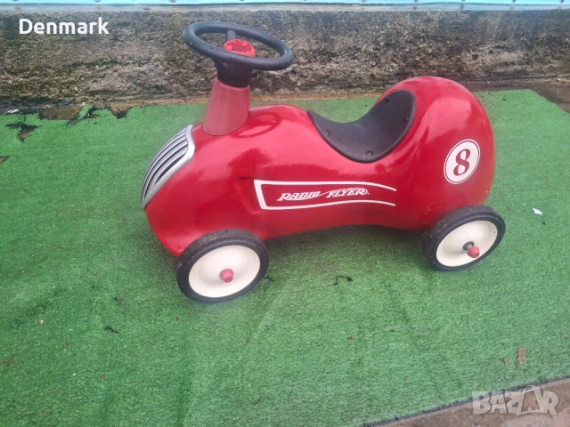 Метална детска количка , снимка 2 - Коли, камиони, мотори, писти - 53470298