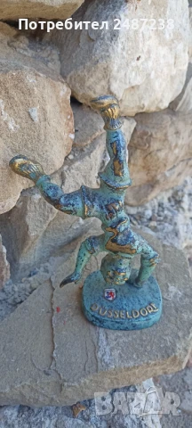 Арлекин от бронз, снимка 4 - Декорация за дома - 51308550