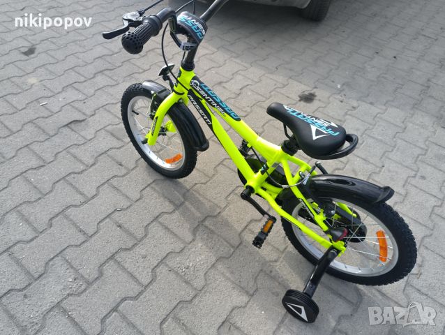 PASSATI Алуминиев велосипед 16" SENTINEL жълт, снимка 11 - Велосипеди - 45489832
