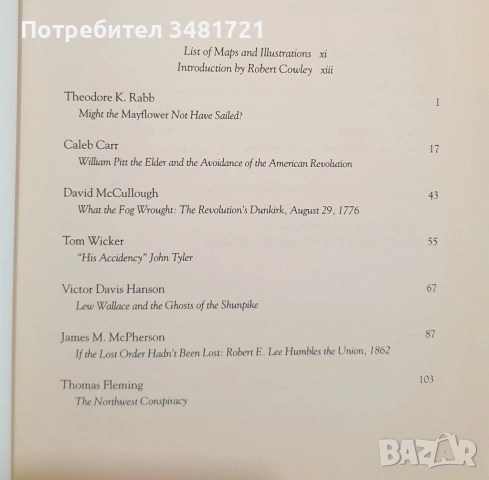 Ами ако?  Историци за алтернативната, възможна история на САЩ / What Ifs? of American History, снимка 2 - Художествена литература - 54167860
