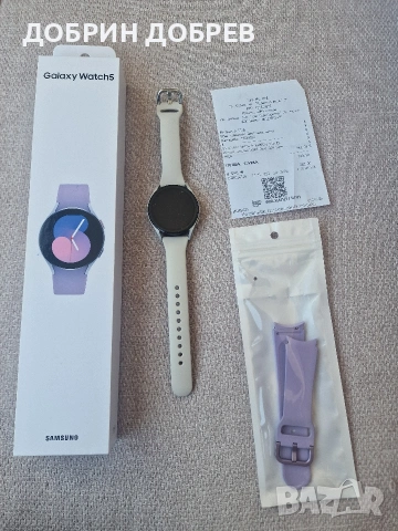 Samsung Watch 5 40 mm, снимка 4 - Смарт часовници - 53309293