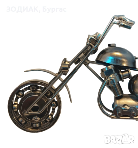 Метална Пластика - МОТОЦИКЛЕТ, снимка 4 - Декорация за дома - 24481156