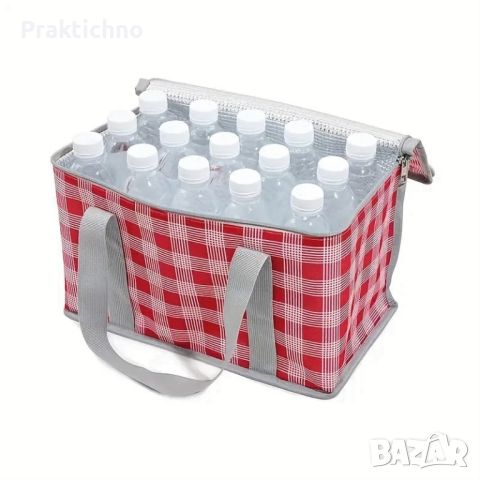 Чанта за пикник с голям капацитет за пътуване на открито 🎒🚲🛴🛵🌳☀️👒🏕️, снимка 3 - Хладилни чанти - 45775679