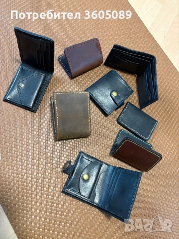  Портфейли  и картхолдери ръчна изработка, снимка 6 - Портфейли, портмонета - 53905502