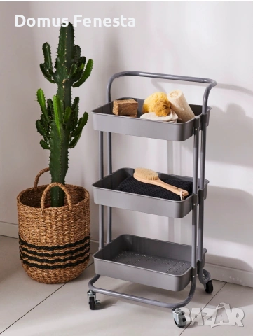 стелаж сортер метална количка на колелца 