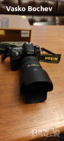 Nikon D7200 + обективи и филтри, снимка 7 - Фотоапарати - 54200117