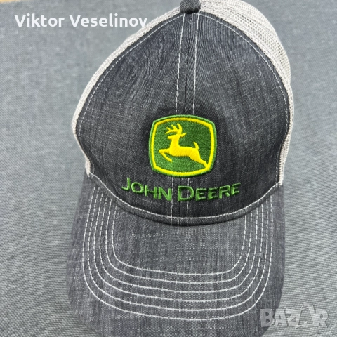 John Deere Шапка С Козирка Mesh, снимка 2 - Шапки - 52860287