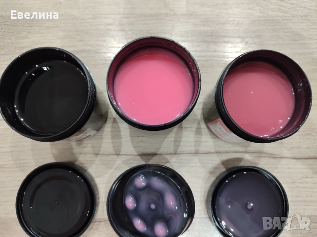 Различни цветове гел за изграждане, акригел, гел като пластелин, снимка 6 - Продукти за маникюр - 51397635