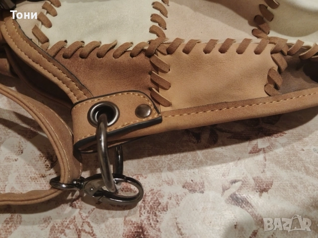 SECRET Оригинал Нова Кожена Дамска Чанта , снимка 16 - Чанти - 51773537