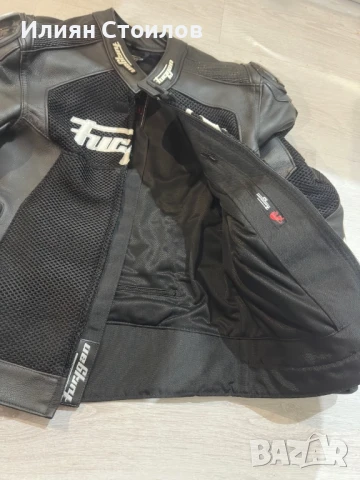 Кожено яке FURYGAN размер С//М като ново, снимка 2 - Якета - 51328532