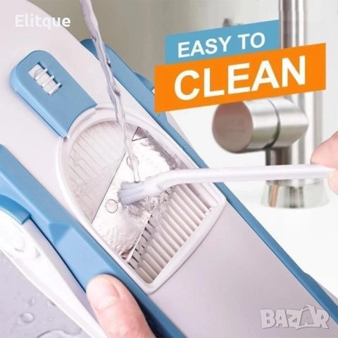 Мултифункционален чопър Spring Slicer за рязане на плодове и зеленчуци с контейнерче , снимка 5 - Аксесоари за кухня - 52818905