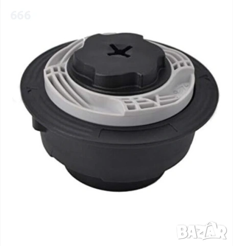 Глава за косачка Tovbmup C6-2 съвместима със Stihl Autocut, подсилена пластмаса, M10x1.0 LH, снимка 2 - Градинска техника - 53169518