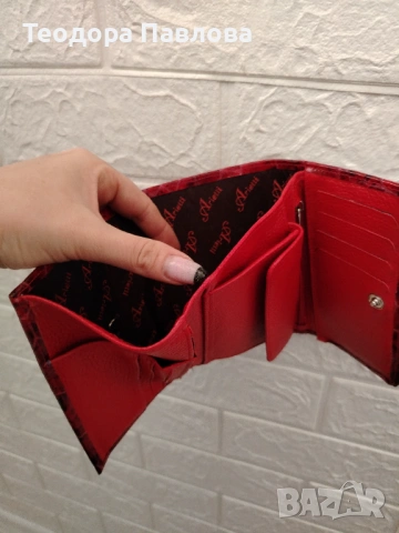 Дамско портмоне Arietti, снимка 6 - Портфейли, портмонета - 53696648