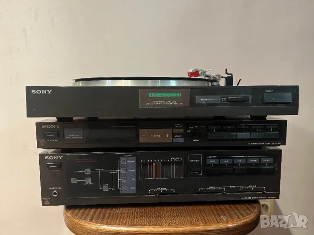 Sony TA X-310,  усилвател, грамофон, тунер, колони