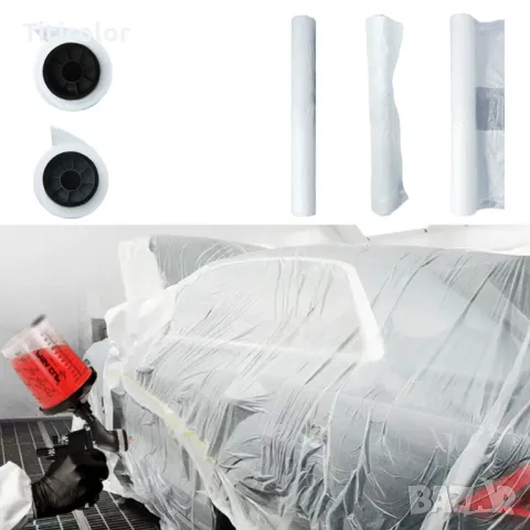 AUTOMOTIVE Маскиращ найлон HDPE 4мx150м, снимка 2 - Автотенекеджийски и автобояджийски - 48765833