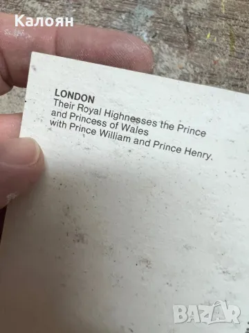 Картичка кралското с кралското семейство, снимка 3 - Колекции - 49418402