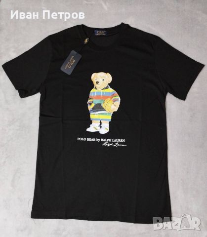 Ralph Lauren Polo мъжка фланелка тениска блуза мече bear , снимка 8 - Тениски - 46000033