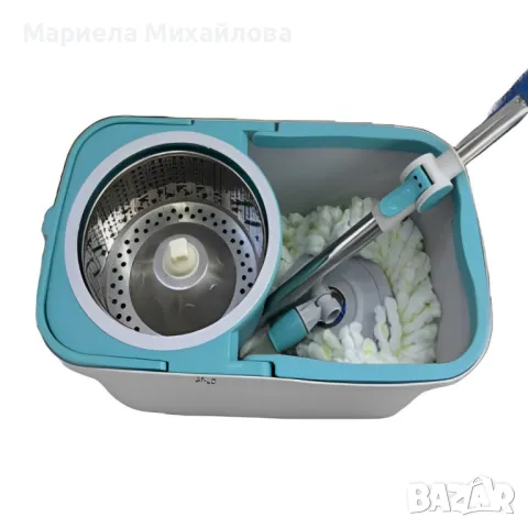 Иновативна кофа за моп с автоматична система за изстискване, снимка 5 - Мопове, кофи, четки и метли - 49766264