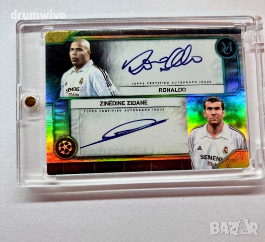 4 футболни карти:Ronaldinho,Yamal,Suarez+Neymar+Messi,Ronaldo+Zidane, снимка 6 - Колекции - 52066715