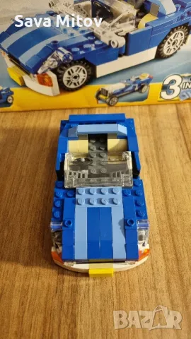 Lego Creator 6913 Blue Roadster, снимка 2 - Конструктори - 48171546