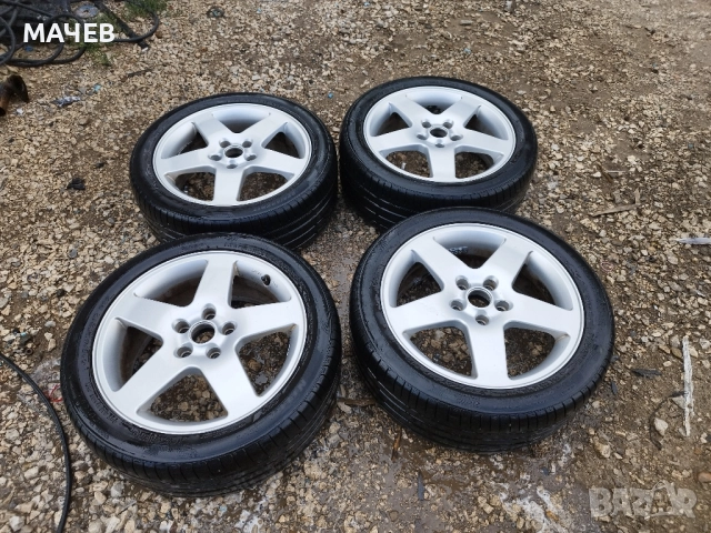 Лети джанти 17 5х112 , 7J ET 45, снимка 3 - Гуми и джанти - 51843478