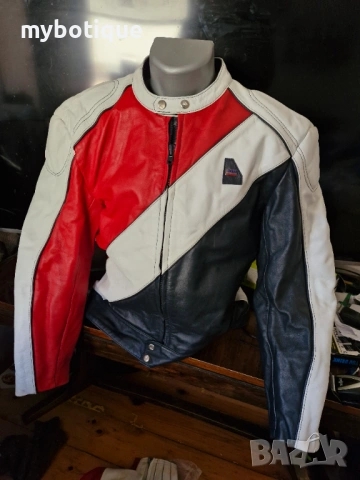 Мото екип Yamaha естествена кожа 54 размер 