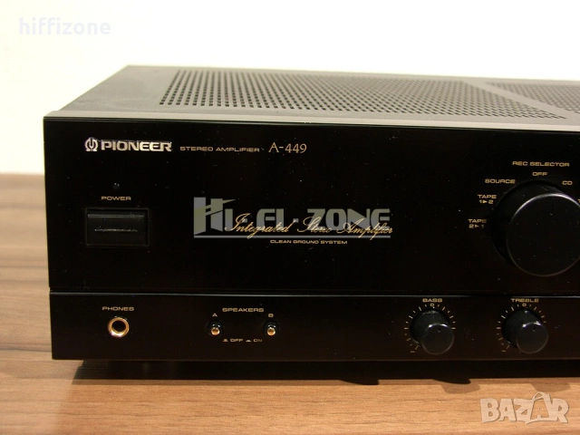 Усилвател   Pioneer a-449 /2 , снимка 4 - Ресийвъри, усилватели, смесителни пултове - 53682047