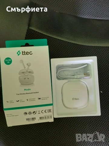 Нови Безжични слушалки TTEK , снимка 3 - Безжични слушалки - 53849047
