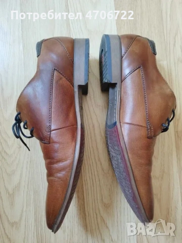 Bugatti кожени обувки, снимка 3 - Официални обувки - 53074217