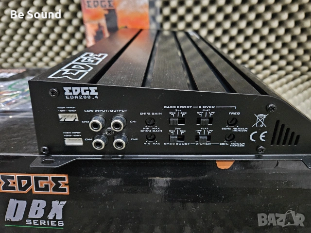 4 канален Усилвател EDGE EDA 4.200 клас АБ , снимка 8 - Ресийвъри, усилватели, смесителни пултове - 53688178