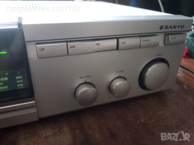 Sanyo dcr 150 ресивър Made in Japan, снимка 5 - Ресийвъри, усилватели, смесителни пултове - 52005810