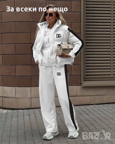 Dolce&Gabbana Дамски Спортен Комплект🔝Дамски Спортен Екип Долче И Габана Код A1144, снимка 3 - Спортни екипи - 52432862