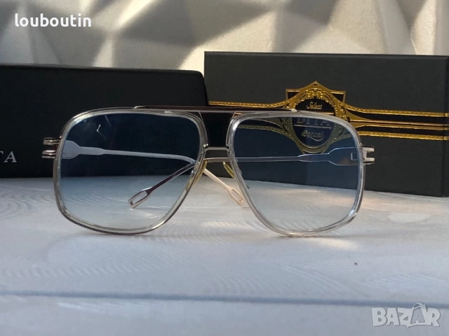 Мъжки прозрачни слънчеви очила маска dita, снимка 9 - Слънчеви и диоптрични очила - 52742457