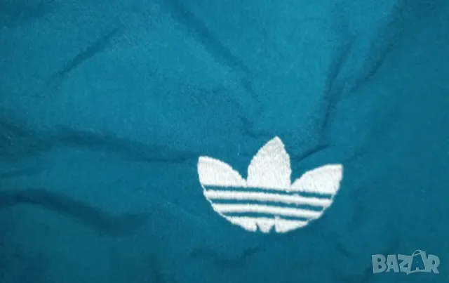 Adidas- L, Дамски шорти в тюркоазен цвят , снимка 3 - Други - 47552434