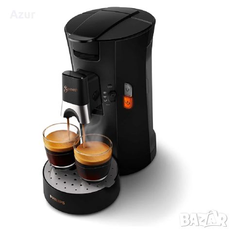 Кафе машина Philips Senseo Select 230 + 3 опаковки кафе дози подарък, снимка 3 - Кафемашини - 46450883