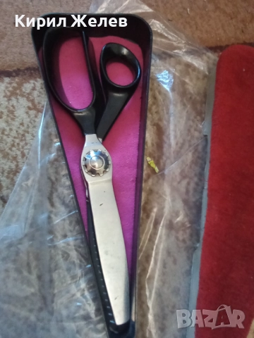 Стара шивашка ножица 26086, снимка 8 - Антикварни и старинни предмети - 52127335