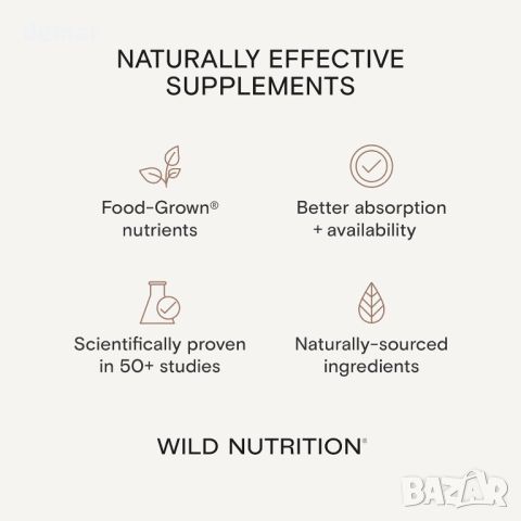 Wild Nutrition Мултивитамини за момичета тийнейджърки, 60 капсули, снимка 3 - Хранителни добавки - 45997889