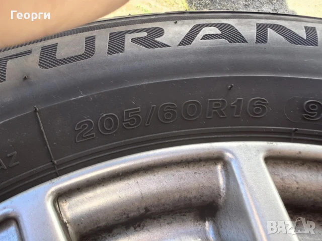 Джанти 16ки за Мерцедес + гуми BRIDGESTONE TURANZA, снимка 3 - Гуми и джанти - 50740202
