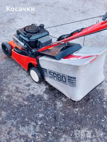 Бензинова косачка със стартер SABO, снимка 4 - Градинска техника - 50214414