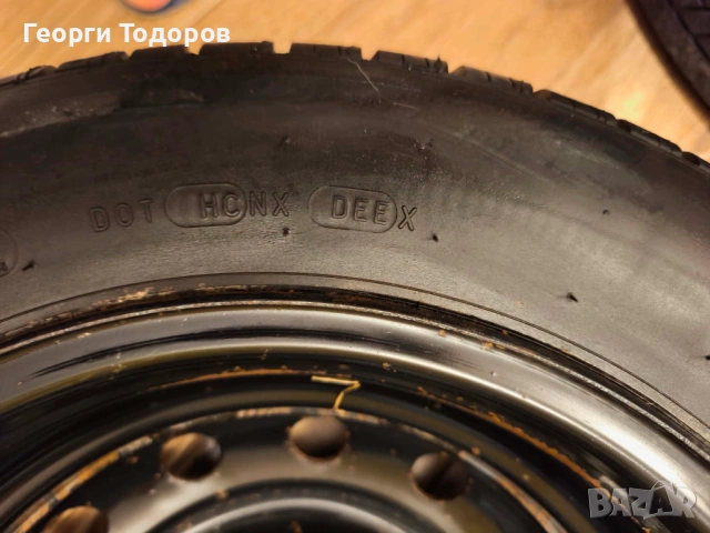 Гума с Джанта пежо ситроен Мишелин 185 60 15 лятна, нова , стар дот, снимка 8 - Гуми и джанти - 54184750