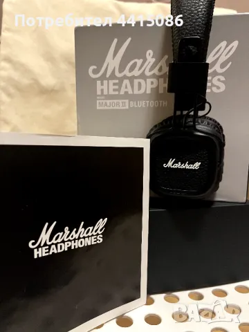 ОРИГИНАЛНИ СЛУШАЛКИ MARSHALL MAJOR II , снимка 2 - Слушалки и портативни колонки - 49499378