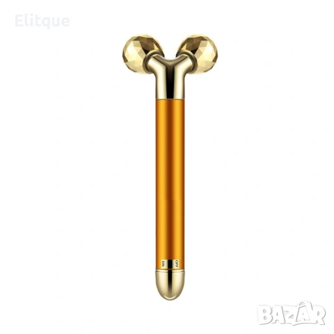 Масажен стик за лице 24K с две вибриращи топки , снимка 7 - Масажори - 53448358