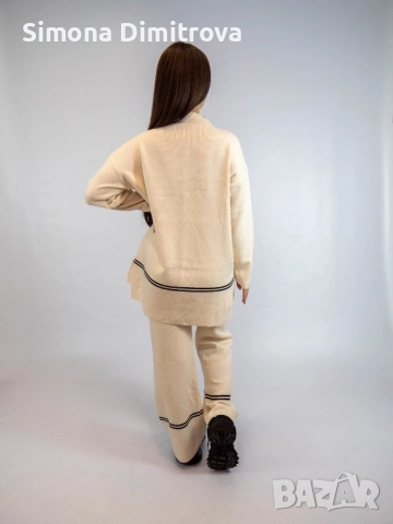 Комплект плетиво тип поло-Kamila, снимка 3 - Комплекти - 52659929