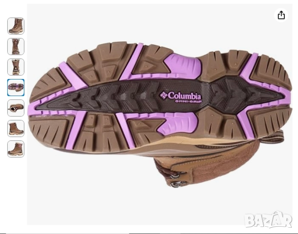 ботуши / апрески / боти Columbia BL 1490-209 Techlite Omni Heat 200 грама номер 37,5, снимка 3 - Дамски ботуши - 52136992