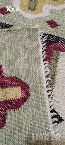 Ръчно тъкана вълнена пътека.Антика за ценители., снимка 5 - Пътеки - 53056265